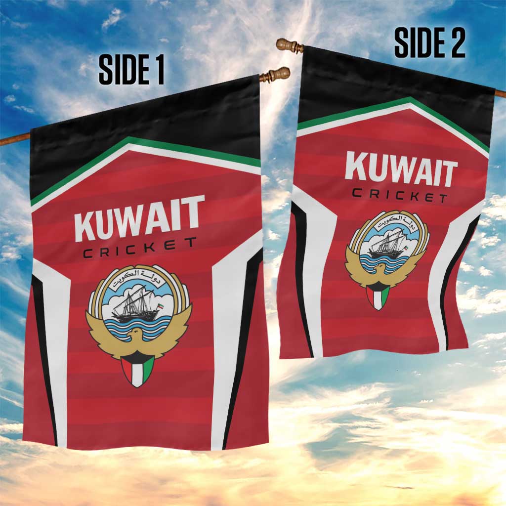 Kuwait Cricket Garden Flag Go Champions - Wonder Print Shop