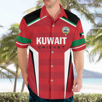 Custom Kuwait Cricket Hawaiian Shirt Go Champions - Wonder Print Shop