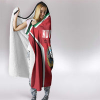 Kuwait Cricket Hooded Blanket Go Champions