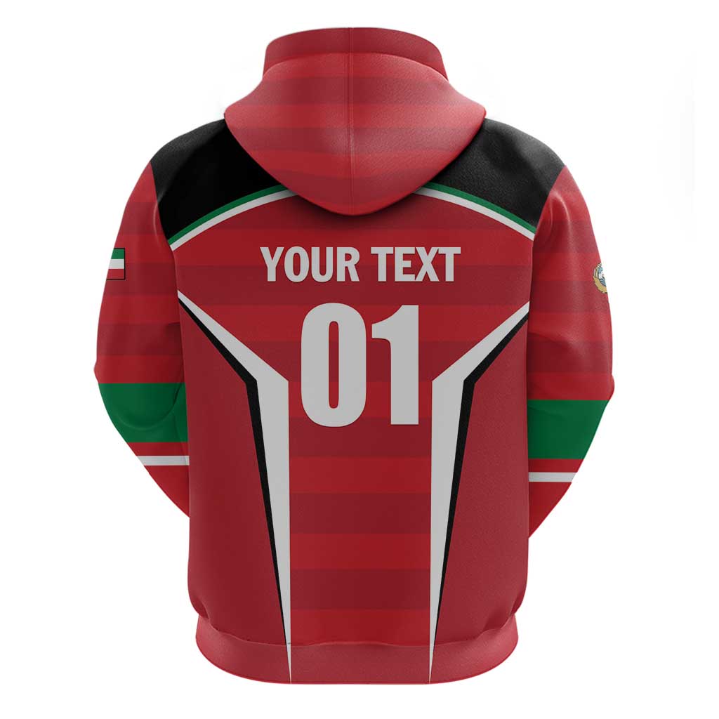 Custom Kuwait Cricket Hoodie Go Champions - Wonder Print Shop