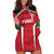 Custom Kuwait Cricket Hoodie Dress Go Champions - Wonder Print Shop
