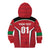 Custom Kuwait Cricket Kid Hoodie Go Champions - Wonder Print Shop