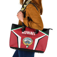 Kuwait Cricket Leather Tote Bag Go Champions - Wonder Print Shop