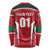 Custom Kuwait Cricket Long Sleeve Shirt Go Champions - Wonder Print Shop