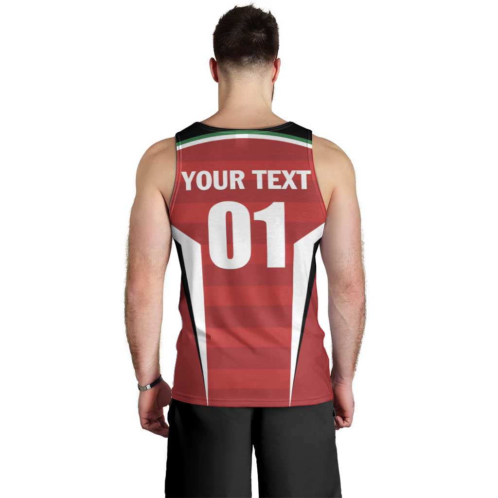 Custom Kuwait Cricket Men Tank Top Go Champions - Wonder Print Shop