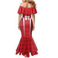 Custom Kuwait Cricket Mermaid Dress Go Champions - Wonder Print Shop