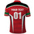 Custom Kuwait Cricket Polo Shirt Go Champions - Wonder Print Shop