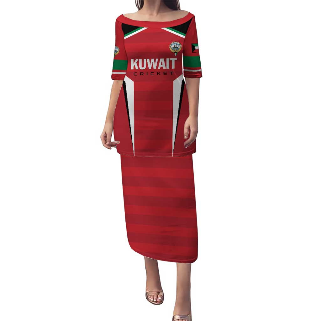 Custom Kuwait Cricket Puletasi Go Champions - Wonder Print Shop