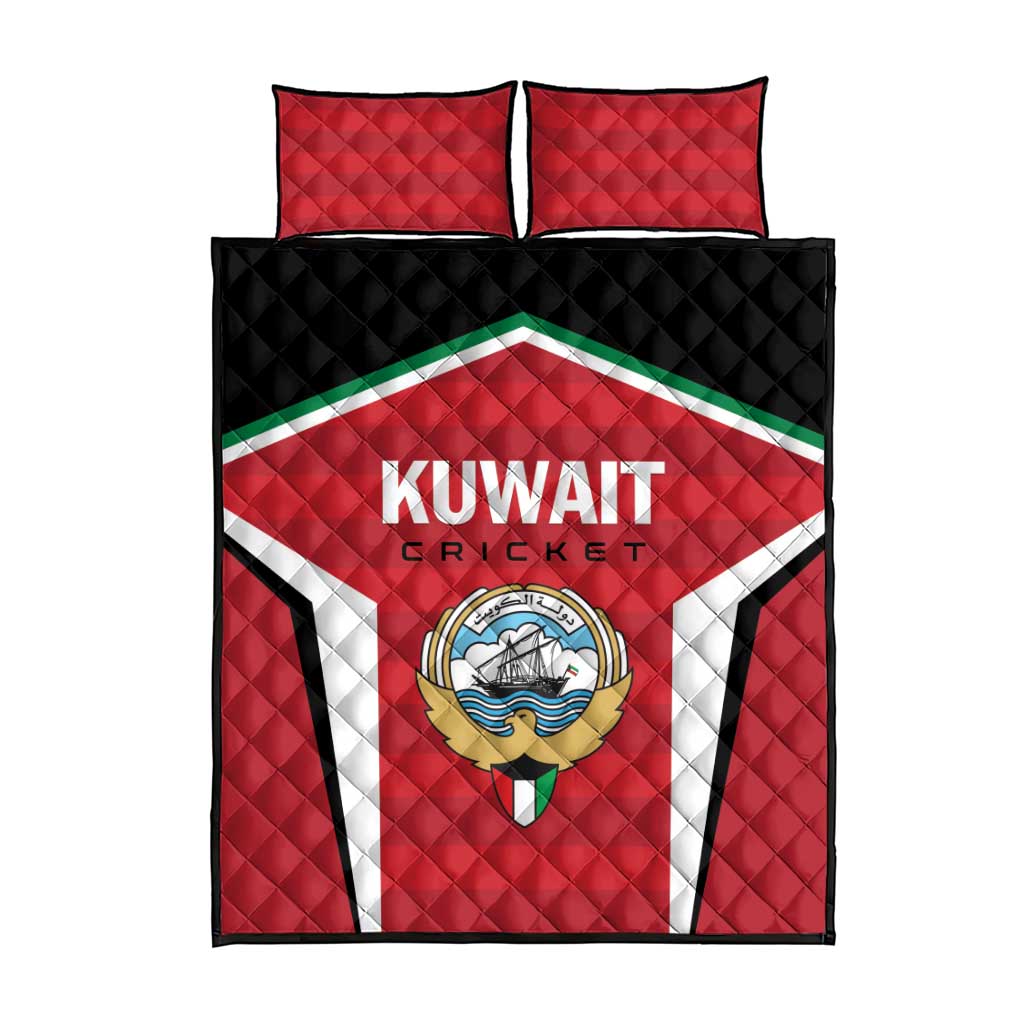 Kuwait Cricket Quilt Bed Set Go Champions - Wonder Print Shop
