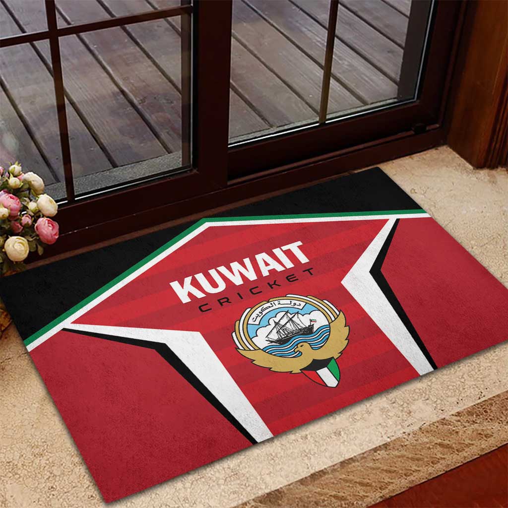Kuwait Cricket Rubber Doormat Go Champions - Wonder Print Shop