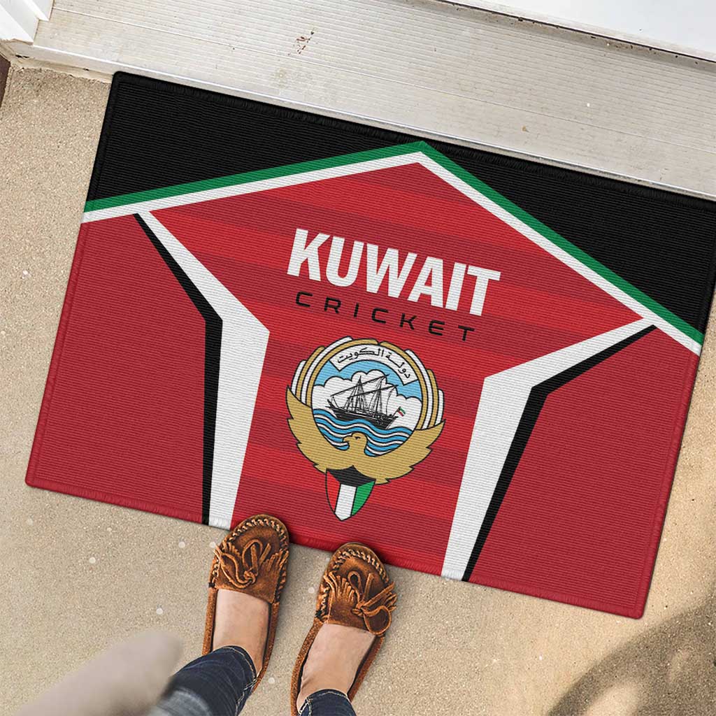 Kuwait Cricket Rubber Doormat Go Champions - Wonder Print Shop