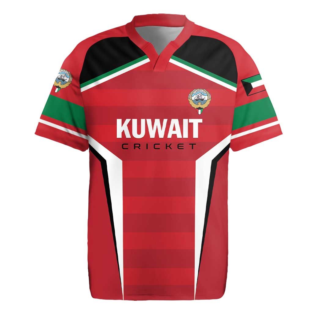 Custom Kuwait Cricket Rugby Jersey Go Champions - Wonder Print Shop