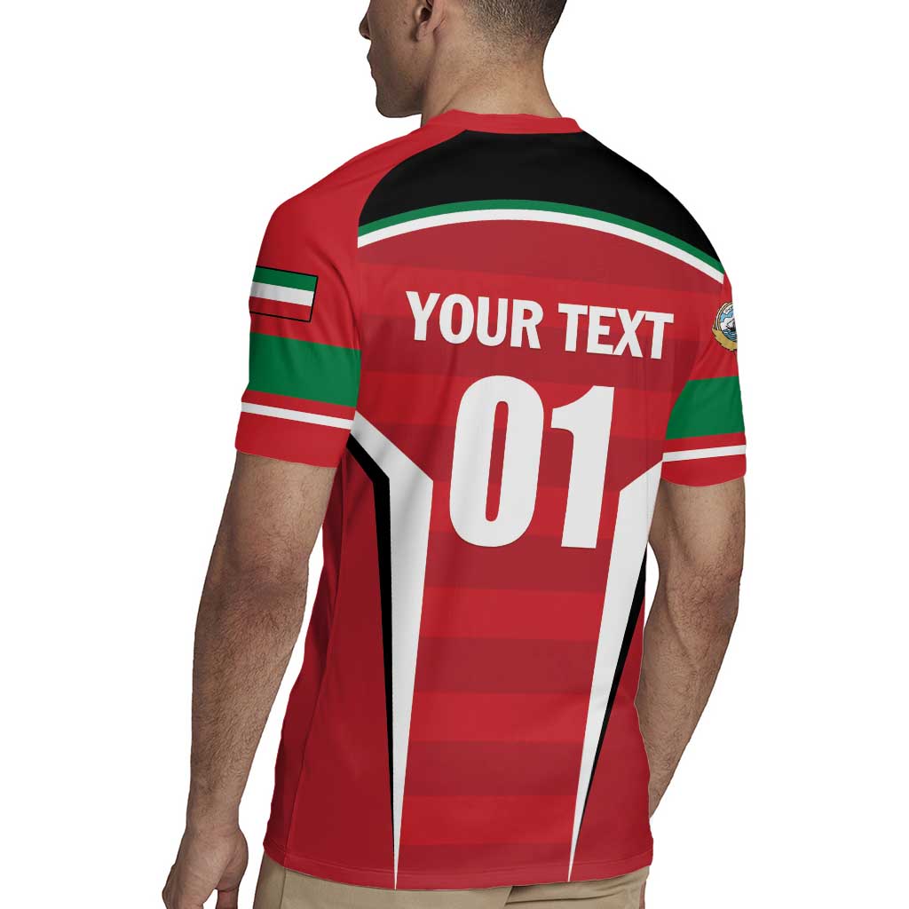 Custom Kuwait Cricket Rugby Jersey Go Champions - Wonder Print Shop