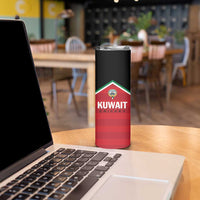 Custom Kuwait Cricket Skinny Tumbler Go Champions - Wonder Print Shop