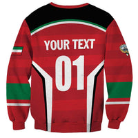 Custom Kuwait Cricket Sweatshirt Go Champions - Wonder Print Shop