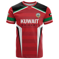 Custom Kuwait Cricket T Shirt Go Champions - Wonder Print Shop