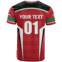 Custom Kuwait Cricket T Shirt Go Champions - Wonder Print Shop