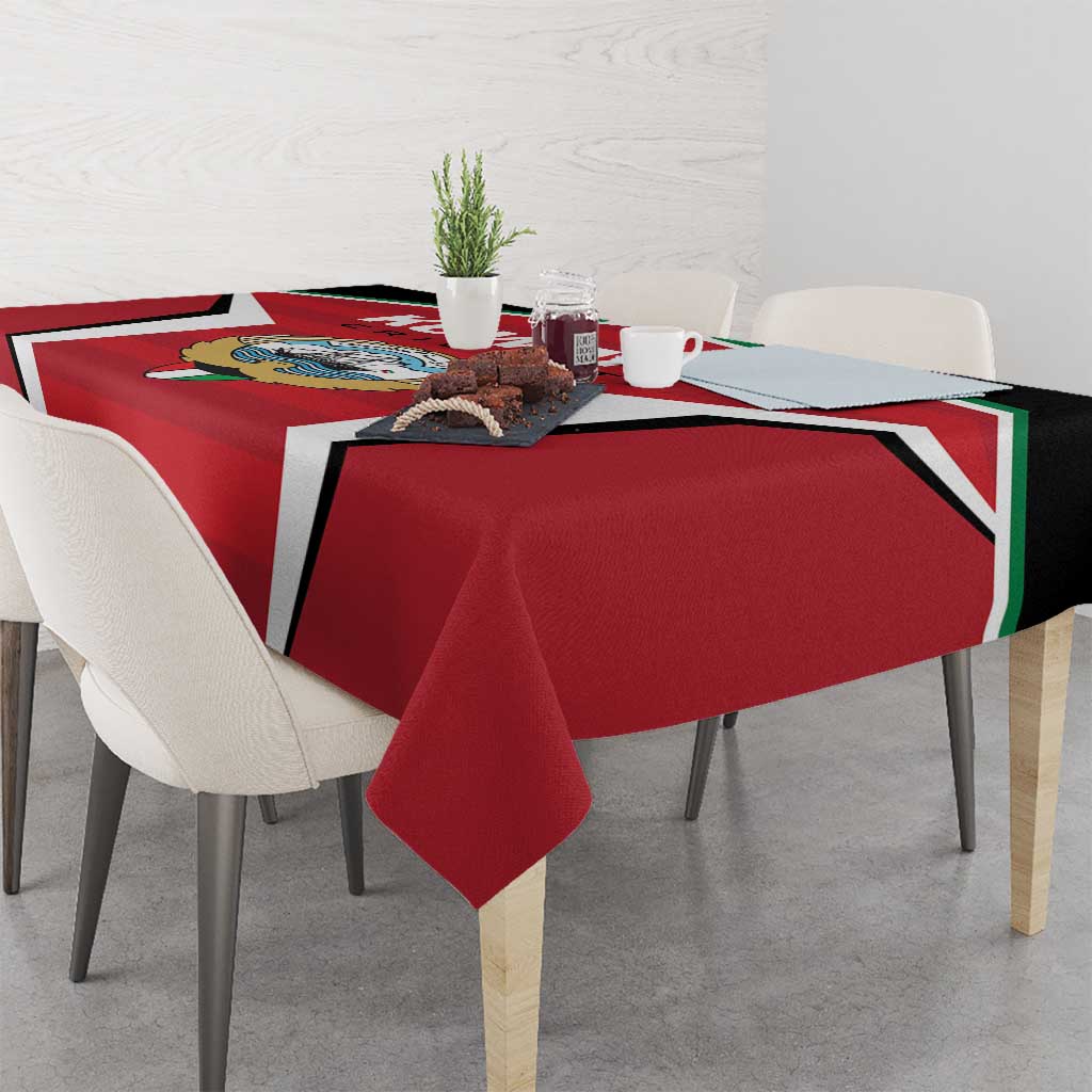 Kuwait Cricket Tablecloth Go Champions - Wonder Print Shop
