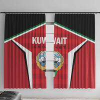 Kuwait Cricket Window Curtain Go Champions - Wonder Print Shop