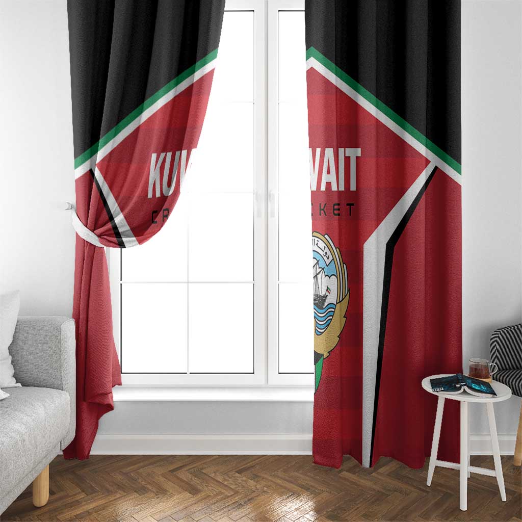 Kuwait Cricket Window Curtain Go Champions - Wonder Print Shop
