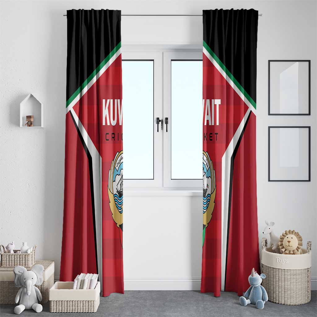 Kuwait Cricket Window Curtain Go Champions - Wonder Print Shop