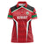 Custom Kuwait Cricket Women Polo Shirt Go Champions - Wonder Print Shop