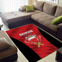 Bahrain Cricket Area Rug Come On Team Bahrain - Wonder Print Shop