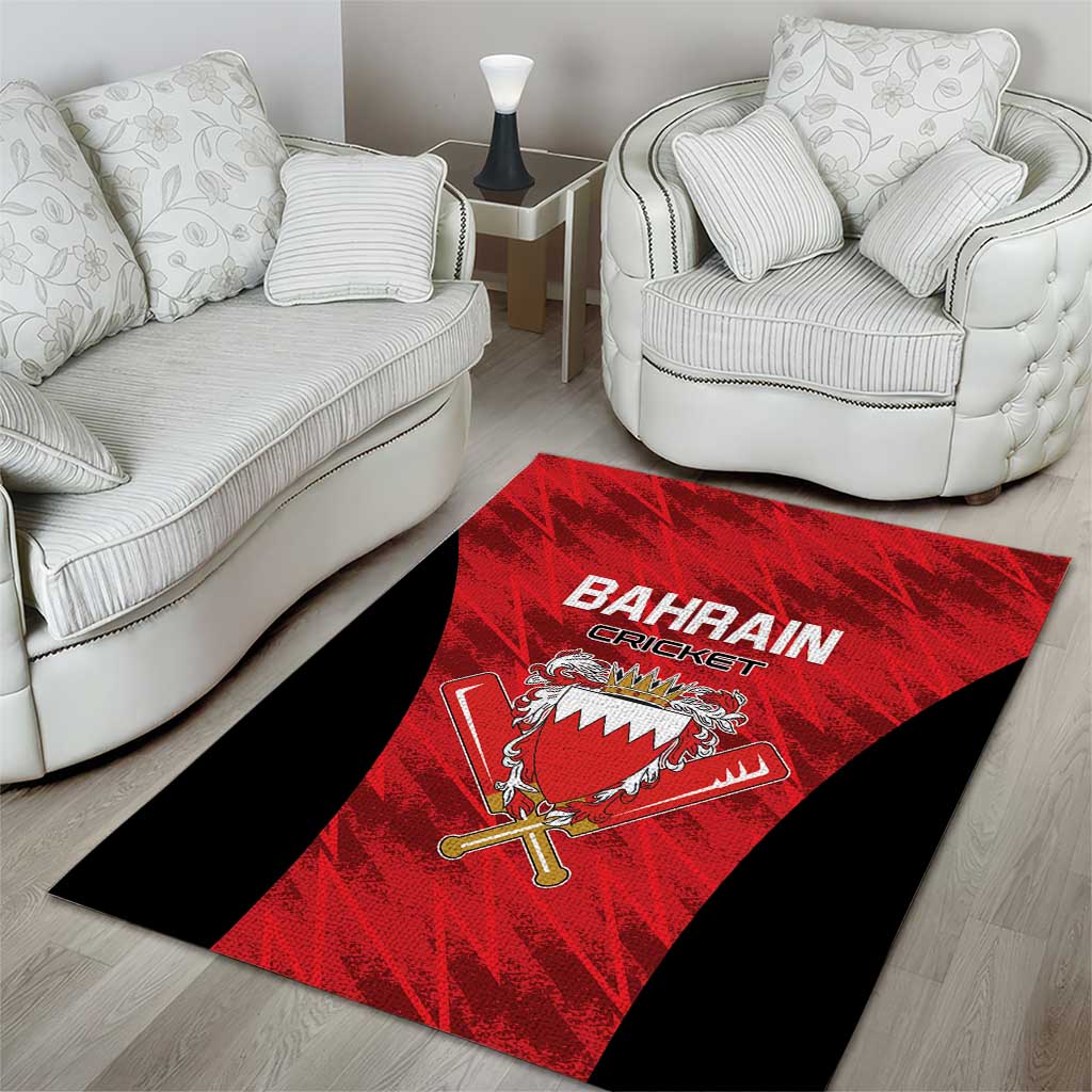 Bahrain Cricket Area Rug Come On Team Bahrain - Wonder Print Shop