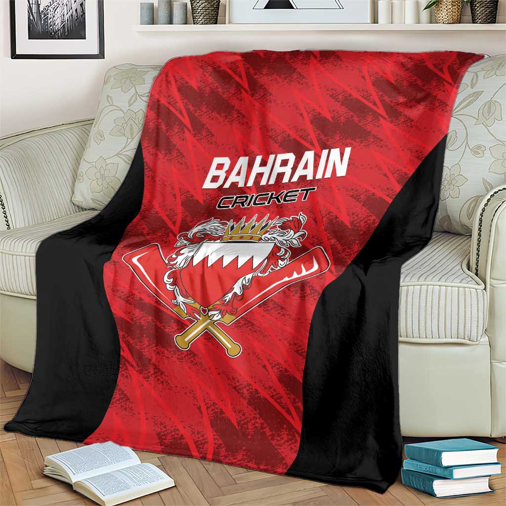 Bahrain Cricket Blanket Come On Team Bahrain