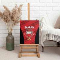 Bahrain Cricket Canvas Wall Art Come On Team Bahrain - Wonder Print Shop