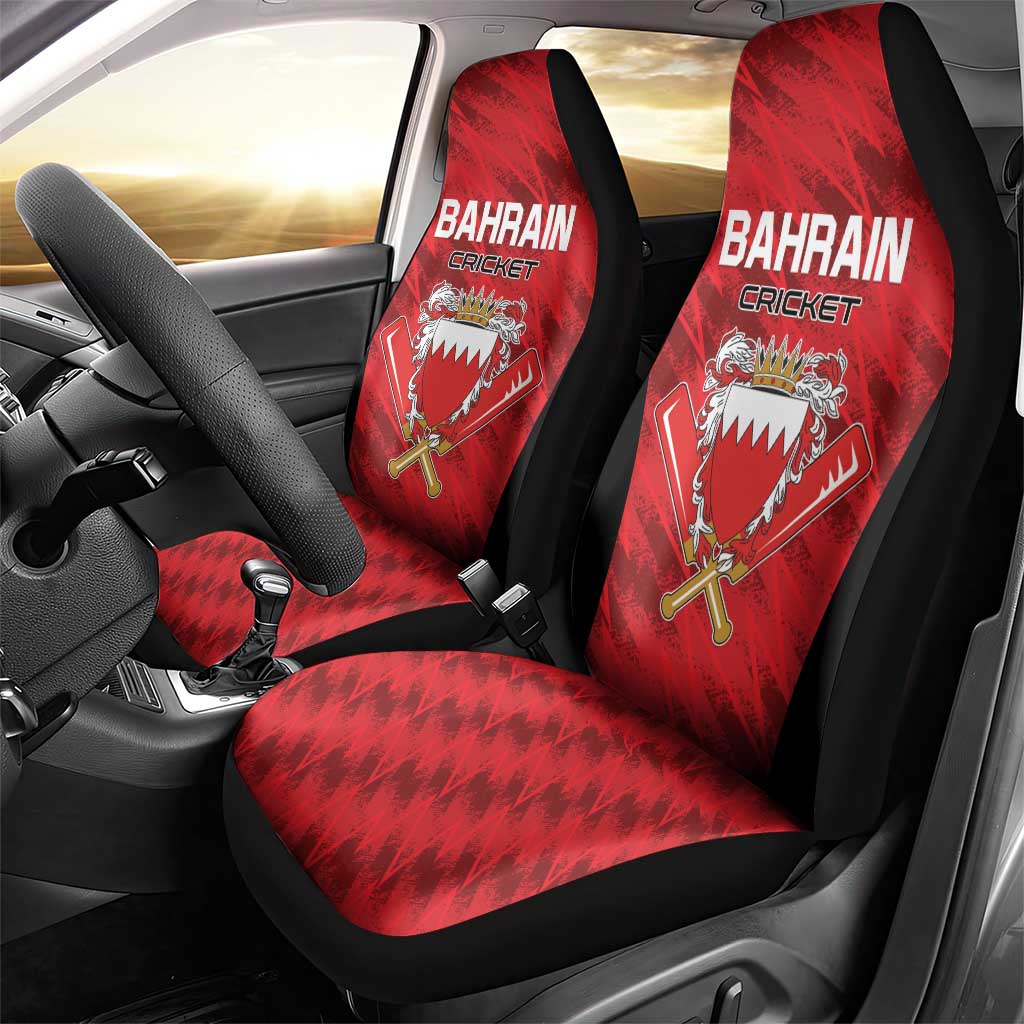 Bahrain Cricket Car Seat Cover Come On Team Bahrain - Wonder Print Shop