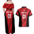 Custom Bahrain Cricket Couples Matching Off Shoulder Maxi Dress and Hawaiian Shirt Come On Team Bahrain - Wonder Print Shop