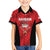 Custom Bahrain Cricket Family Matching Long Sleeve Bodycon Dress and Hawaiian Shirt Come On Team Bahrain - Wonder Print Shop