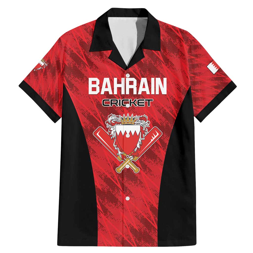 Custom Bahrain Cricket Family Matching Mermaid Dress and Hawaiian Shirt Come On Team Bahrain - Wonder Print Shop
