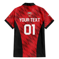 Custom Bahrain Cricket Family Matching Mermaid Dress and Hawaiian Shirt Come On Team Bahrain - Wonder Print Shop