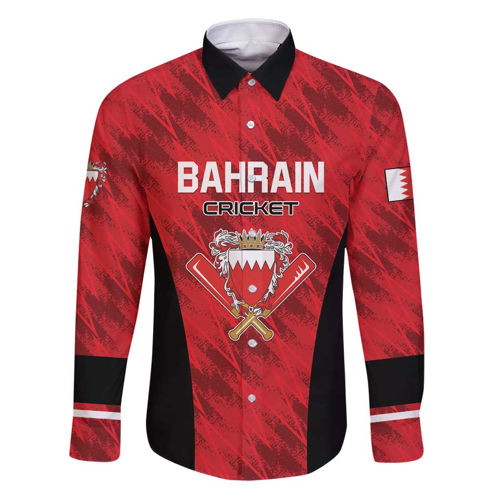 Custom Bahrain Cricket Family Matching Mermaid Dress and Hawaiian Shirt Come On Team Bahrain - Wonder Print Shop