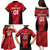Custom Bahrain Cricket Family Matching Puletasi and Hawaiian Shirt Come On Team Bahrain - Wonder Print Shop
