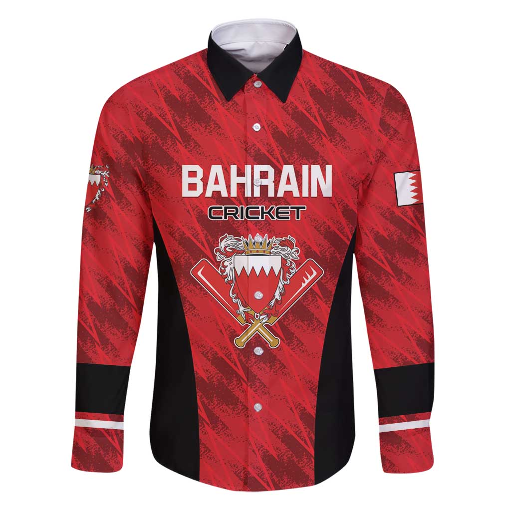 Custom Bahrain Cricket Family Matching Puletasi and Hawaiian Shirt Come On Team Bahrain - Wonder Print Shop