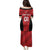 Custom Bahrain Cricket Family Matching Puletasi and Hawaiian Shirt Come On Team Bahrain - Wonder Print Shop