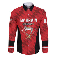 Custom Bahrain Cricket Family Matching Short Sleeve Bodycon Dress and Hawaiian Shirt Come On Team Bahrain - Wonder Print Shop