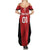 Custom Bahrain Cricket Family Matching Summer Maxi Dress and Hawaiian Shirt Come On Team Bahrain - Wonder Print Shop