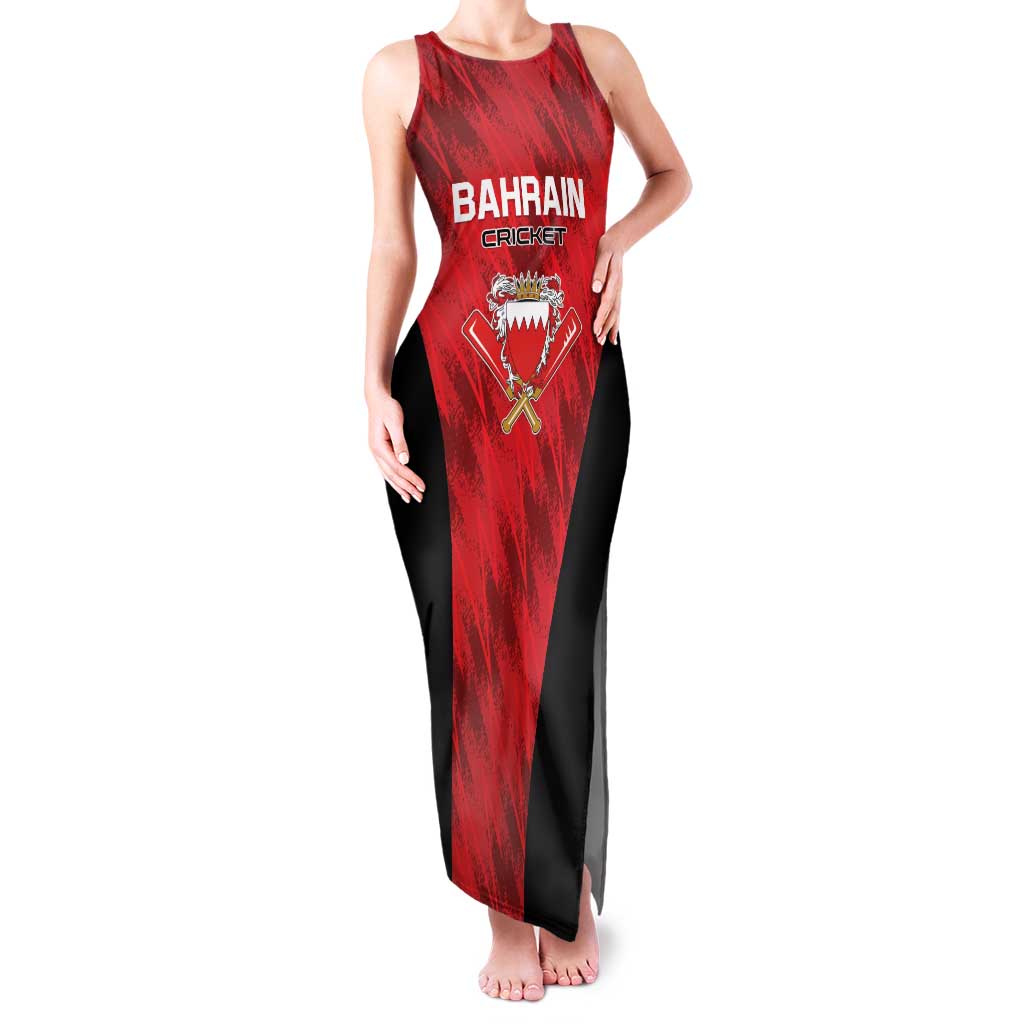Custom Bahrain Cricket Family Matching Tank Maxi Dress and Hawaiian Shirt Come On Team Bahrain - Wonder Print Shop