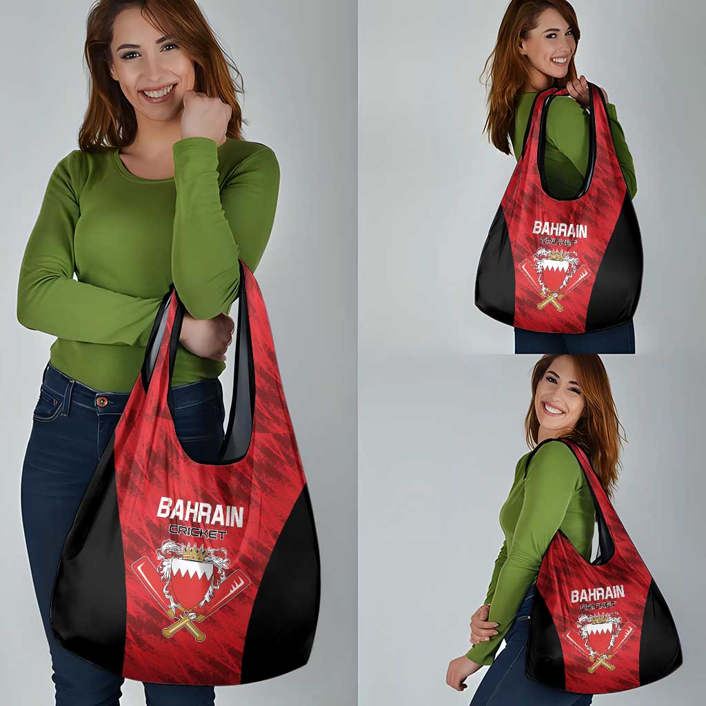 Bahrain Cricket Grocery Bag Come On Team Bahrain