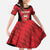 Custom Bahrain Cricket Kid Short Sleeve Dress Come On Team Bahrain - Wonder Print Shop