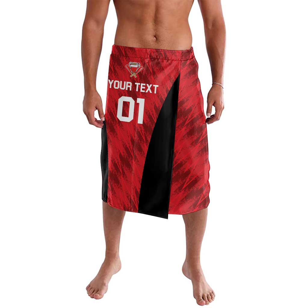 Custom Bahrain Cricket Lavalava Come On Team Bahrain - Wonder Print Shop