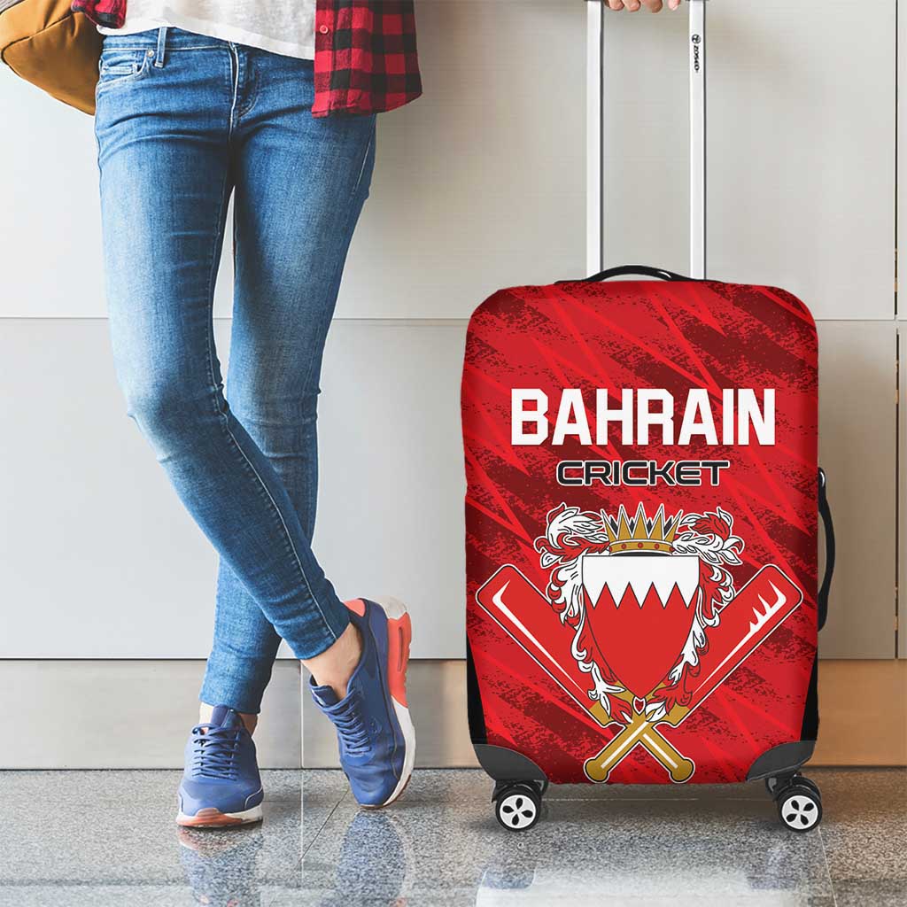 Bahrain Cricket Luggage Cover Come On Team Bahrain - Wonder Print Shop