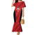 Custom Bahrain Cricket Mermaid Dress Come On Team Bahrain - Wonder Print Shop