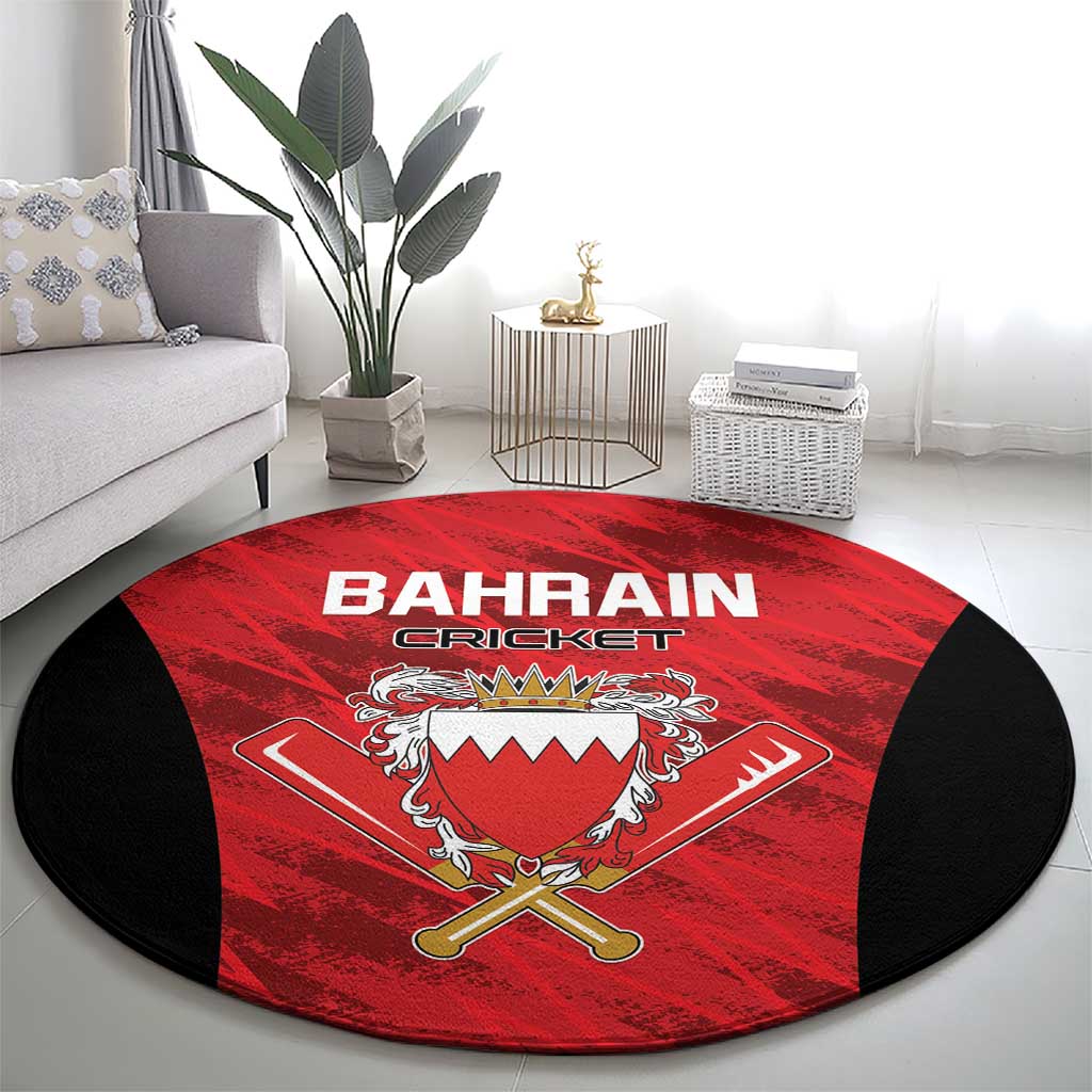 Bahrain Cricket Round Carpet Come On Team Bahrain