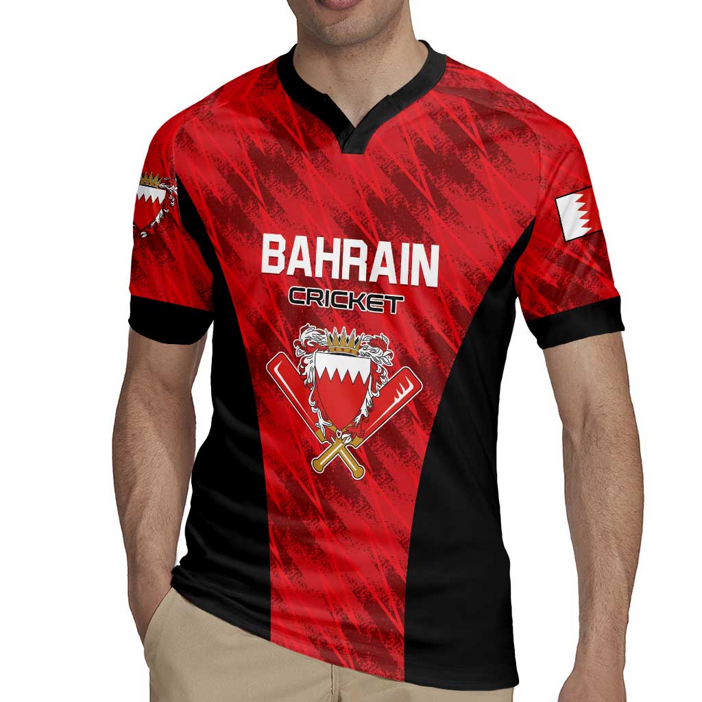 Custom Bahrain Cricket Rugby Jersey Come On Team Bahrain - Wonder Print Shop
