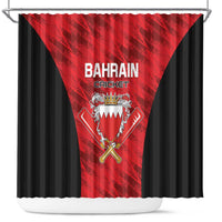 Bahrain Cricket Shower Curtain Come On Team Bahrain